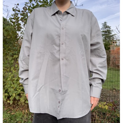 💿 Chemise grise, impression au dos 💿