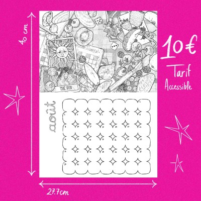 Calendrier 2027 tarif accessible